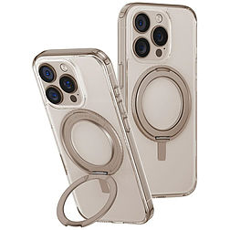 Uniq Swivix 360 fokban forgatható kihajtható iPhone 16 tok - arany