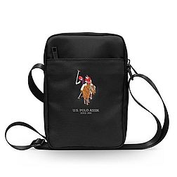 US Polo Bag USTB8PUGFLBK 8" fekete