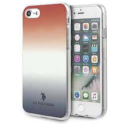 US Polo USHCI8TRDGRB iPhone 7/8/SE 2020 / SE 2022 czerwono-niebieski/blue&red Gradient Pattern kollekció