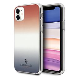 US Polo USHCN61TRDGRB iPhone 11 czerwono-niebieski/blue&red Gradient Pattern Pattern Collection