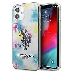 US Polo USHCP12SPCUSML iPhone 12 mini 5,4" többszínű nyakkendő és festék kollekció