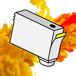Utángyártott Epson 603XL T03A44 Yellow tintapatron 4ml C13T03A44010