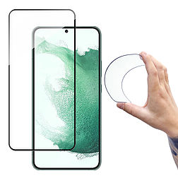 Wozinsky Full Cover Flexi Nano Glass Film edzett üveg kerettel Samsung Galaxy S22 átlátszóhoz