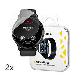 Wozinsky Full Glue edzett üveg Garmin Venu 3 45mm-hez (2 db.)