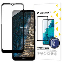 Wozinsky Full Glue edzett üveg Nokia C20/C10 teljes képernyős borító fekete