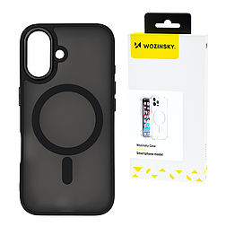 Wozinsky MagSafe divattok Samsung Galaxy S25-höz - fekete