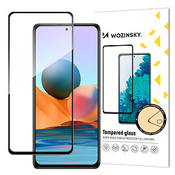 Wozinsky Super Durable Full Glue teljes képernyős edzett üveg tokkal-barát Xiaomi Redmi Note 12 Pro+ / Note 12 Pro / Note 12 5G / Note 12 / Xiaomi Redmi Note 10 Pro / Xiaomi 12T / 12 T Pro / Mi 11i /