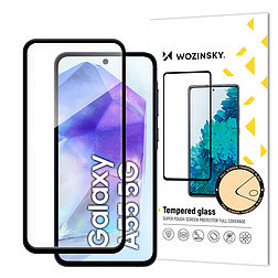 Wozinsky Szuper Tartós Teljesen Glue Edzett Üveg Teljes Lefedettséggel Kerettel Tokbarát Samsung Galaxy A26 Fekete