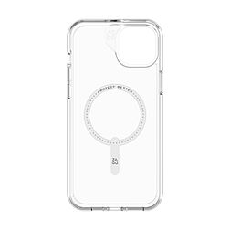 ZAGG Crystal Palace Snap MagSafe tok iPhone 14 Plus / 15 Plus készülékhez - átlátszó