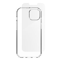 ZAGG IF Defense csomagtok iPhone 16e (2025) / 15 / 14 / 13 készülékhez - átlátszó