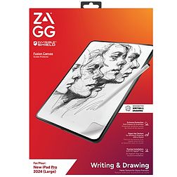 ZAGG InvisibleShield Fusion Canvas antibakteriális védőfólia, papír utánzattal, iPad Pro 13" 2024-hez
