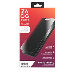 ZAGG InvisibleShield Glass Elite Privacy 360 iPhone 15 Plus / 16 Plus készülékekhez