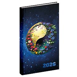 Zsebnaptár 2026 REALSYSTEM Picture álló fehér lapos Jinjang