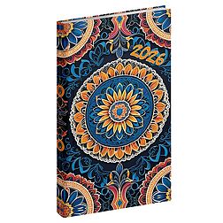 Zsebnaptár 2026 REALSYSTEM Picture álló fehér lapos Mandala