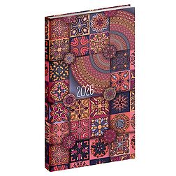 Zsebnaptár 2026 REALSYSTEM Picture álló fehér lapos Mozaik