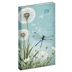 Zsebnaptár 2026 REALSYSTEM Picture álló fehér lapos Pitypang