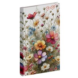 Zsebnaptár 2026 REALSYSTEM Picture álló fehér lapos Rét