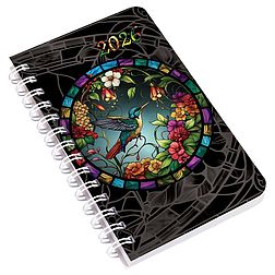 Zsebnaptár 2026 REALSYSTEM SP3 spirál mini 78x128mm heti fehér lapos Kolibri