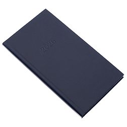 Zsebnaptár 2026 REALSYSTEM Standard álló fehér lapos kék