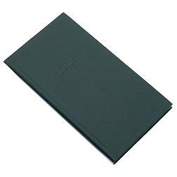 Zsebnaptár 2026 REALSYSTEM Standard álló fehér lapos zöld