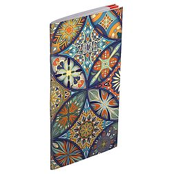 Zsebnaptár 2026 REALSYSTEM zsebirka álló fehér lapos mozaik