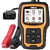 2 az 1-ben diagnosztikai szkenner OBD2 és akkumulátortesztelő Ancel AD410 PRO