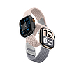2 darabos AmazingThing Blend szíj Apple Watch 45/46/49mm-hez - rózsaszín-szürke/rózsaszín