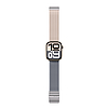 2 darabos AmazingThing Blend szíj Apple Watch 45/46/49mm-hez - rózsaszín-szürke/rózsaszín