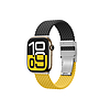 2 darabos AmazingThing Blend szíj Apple Watch 45/46/49mm-hez - sárga-fekete/fekete