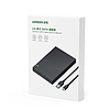 2,5" külső HDD/SSD ház UGREEN CM471, USB-A 3.2 Gen 1 5Gbps fekete (30719)