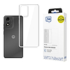 3mk átlátszó tok Motorola Moto E14/G04/G04S készülékhez - átlátszó