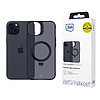 3mk Füstüveg tok Mag&Stand Apple iPhone 15 Plus készülékhez - fekete