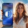 3mk HardGlass Matt Max Privacy - matt edzett üveg adatvédelmi szűrővel iPhone 16 / iPhone 15 készülékekhez (3MK_5903108584449)