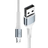 3mk Hyper kábel N-SZÉRIA USB-A / MicroUSB 1m 5V/2.4A 12W / fehér