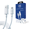 3mk Hyper kábel USB-A / micro USB 5V 2.4A 1.2m - fehér
