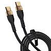 3mk Hyper Szilikon Kábel USB-C / USB-C 100W 2m - Fekete