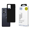 3mk matt tok Motorola Edge 2024-hez - fekete