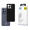 3mk matt tok Motorola Edge 50 Neo-hoz - fekete