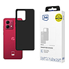 3mk matt tok Motorola Moto G84 5G-hez - fekete