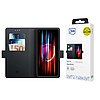 3mk Pénztárca tok Oppo A78 4G-hez - fekete