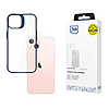 3mk Satin Armor tok+ kék Apple iPhone 14-hez - átlátszó
