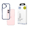 3mk Satin Armor tok+ kék Apple iPhone 16 készülékhez - átlátszó