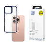 3mk Satin Armor tok+ kék Apple iPhone 16 Pro készülékhez - átlátszó