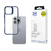 3mk Satin Armor tok+ kék Apple iPhone 16 Pro Max készülékhez - átlátszó