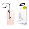 3mk Satin Armor tok+ lila Apple iPhone 14-hez - átlátszó