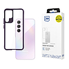 3mk Satin Armor tok+ lila Samsung Galaxy A35 5G-hez - átlátszó