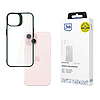 3mk Satin Armor tok+ zöld Apple iPhone 15-höz - átlátszó