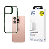 3mk Satin Armor tok+ zöld Apple iPhone 16 Pro készülékhez - átlátszó