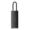 6in1 Baseus Lite sorozat USB-C 2x USB 3.0 + USB-C PD + HDMI + SD/TF hub fekete (WKQX050101)