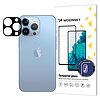 9H edzett üveg iPhone 15 Pro Wozinsky Full Camera Glass - fekete